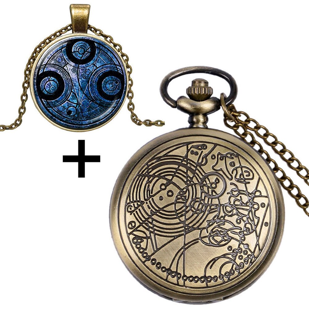 Bronze Color Theme Antique Pocket Watch