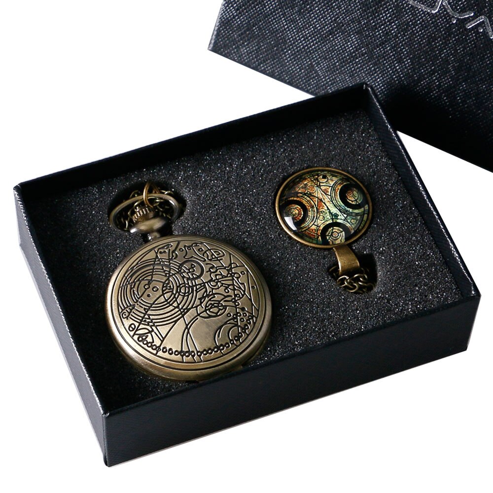 Bronze Color Theme Antique Pocket Watch