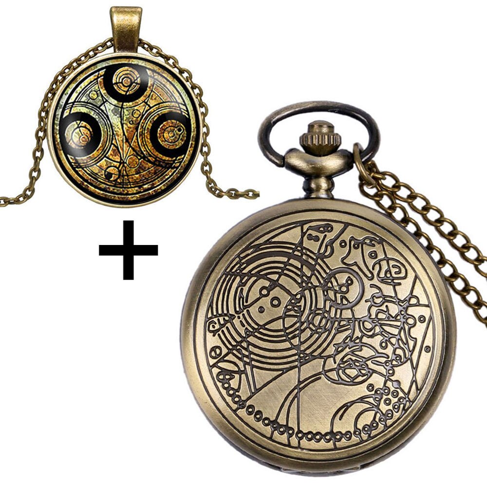 Bronze Color Theme Antique Pocket Watch