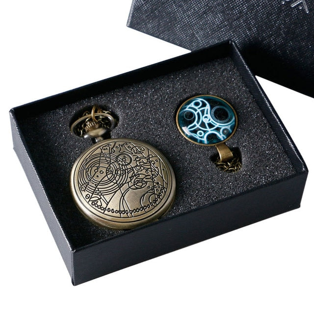 Bronze Color Theme Antique Pocket Watch
