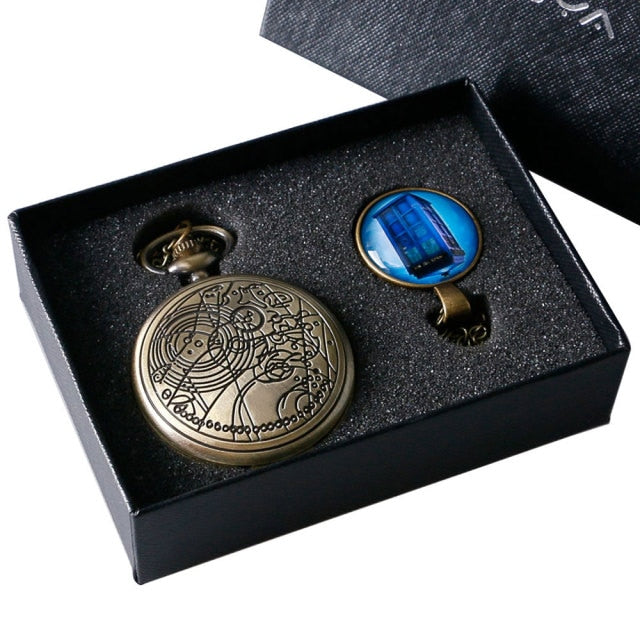Bronze Color Theme Antique Pocket Watch