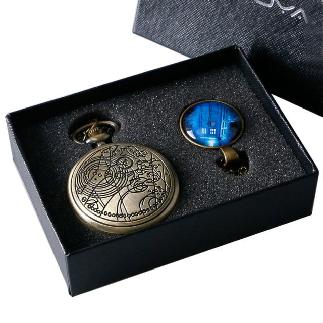 Bronze Color Theme Antique Pocket Watch