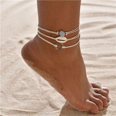 Anklets for Women Girls Foot Jewelry Holiday Beach Barefoot Sandals Bracelet