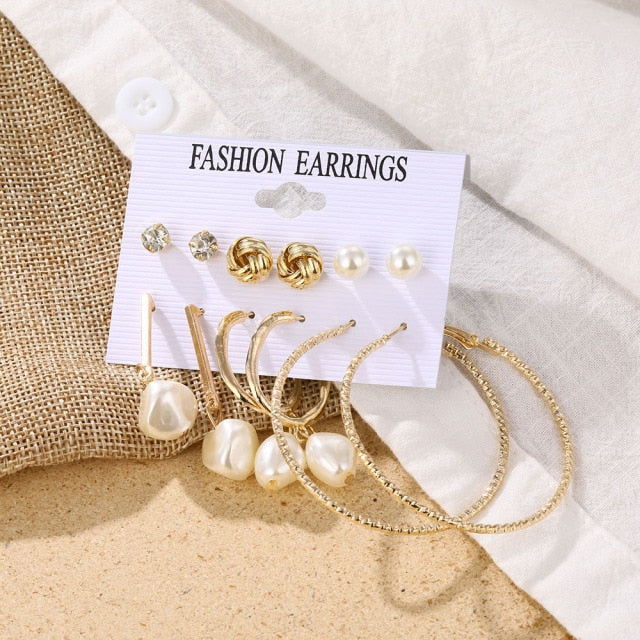 Fashion Women's Earrings Set