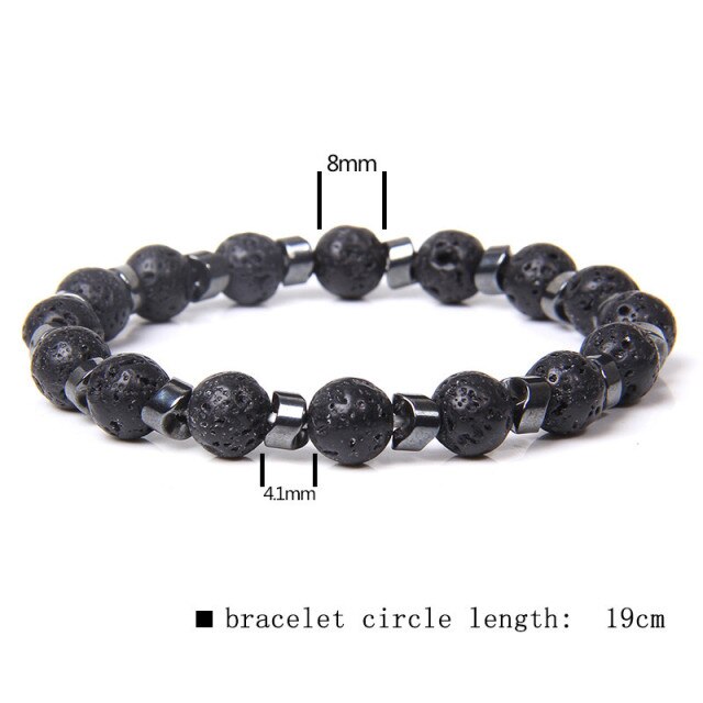 Natural Matte pink Zebra gem Stone beads beaded bracelet for women