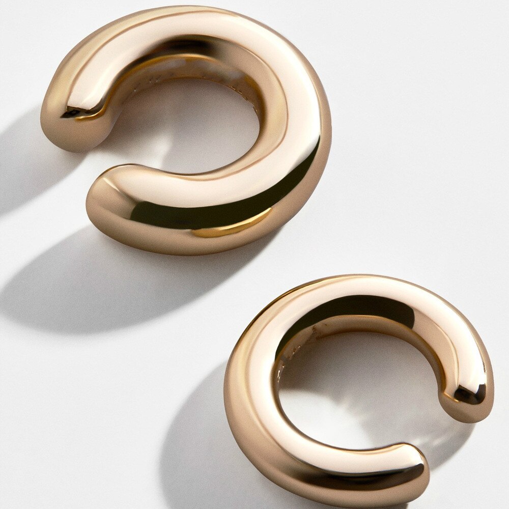 Fashionable and Simple Metal Gold Female Cartilage Clip