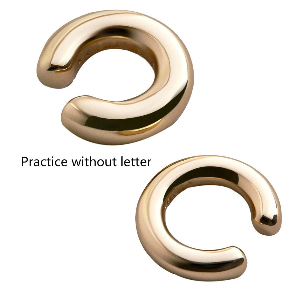 Fashionable and Simple Metal Gold Female Cartilage Clip