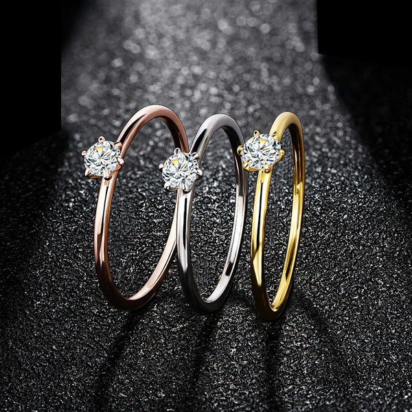 Anillo de oro blanco de 18 quilates