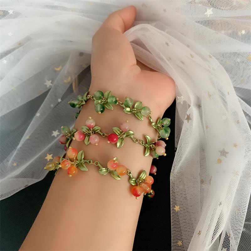 NEW Sweet Colorful Beaded Bracelet For Women