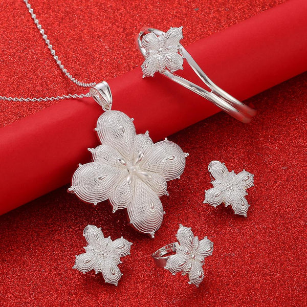 Jewelry Necklace Earrings Ring African Bridal Sets
