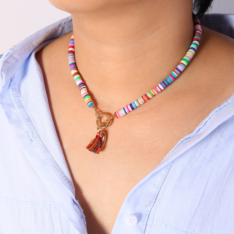 Alloy Shell Pendant Necklace for Women