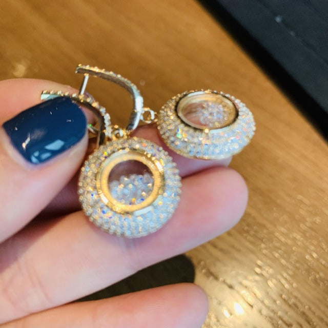Trendy Luxury Lucky Pendant Cubic Zirconia Engagement Jewelry Sets