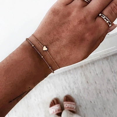 Bohemian Rhinestone Butterfly Bracelets