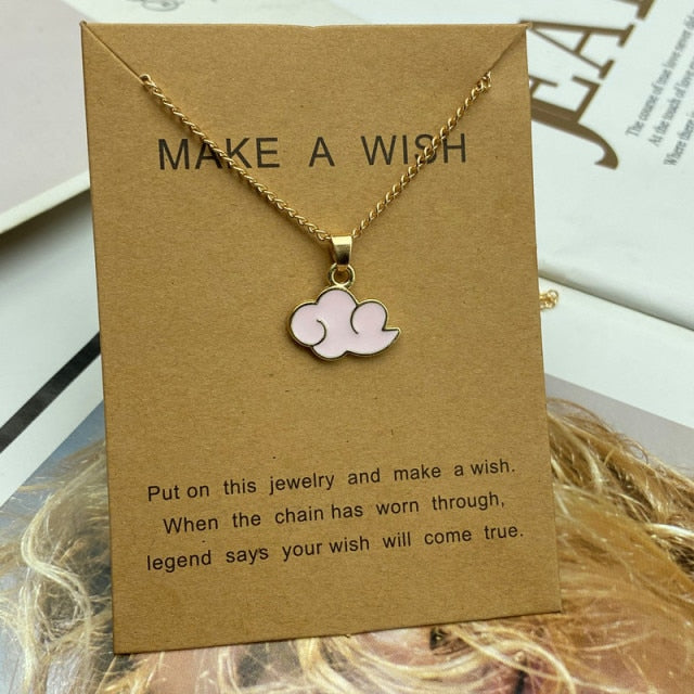 Red pink color Fashion Women Men Necklace