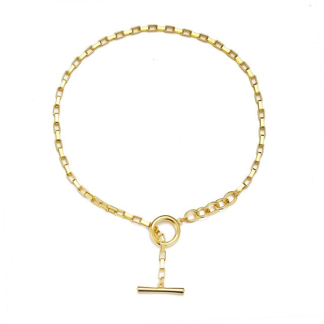 Fashion Multi Layer Lock Portrait Pendants Necklaces