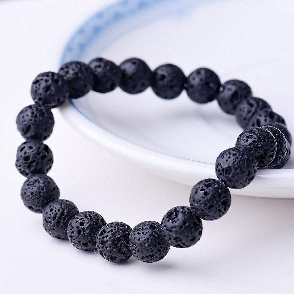 Black Onyx Lava Tiger Eye  For Women  Bracelet