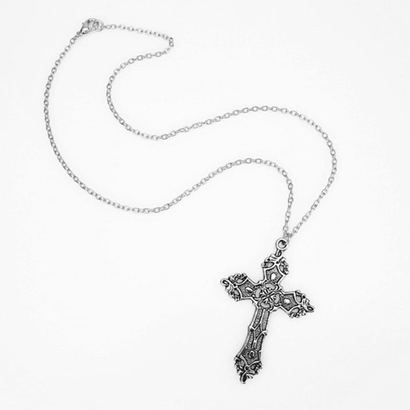 Fashion Vintage Cross Pendant Necklace