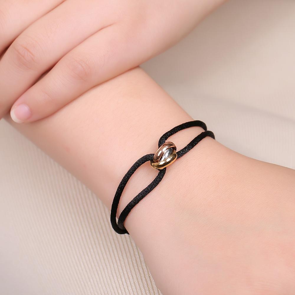 Simple Fashion Unisex Hot Stainless Steel Rope Bracelet