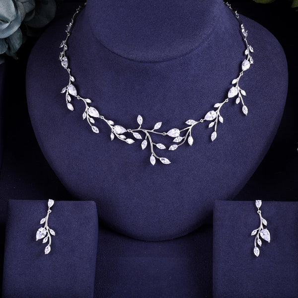 Pendientes de collar de boda de moda para mujer