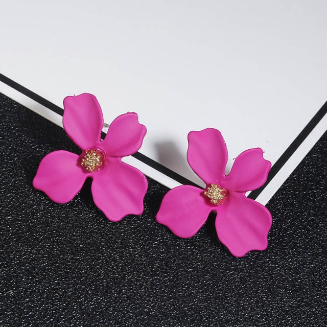 New Cute Small Daisy Flowers Stud Earrings