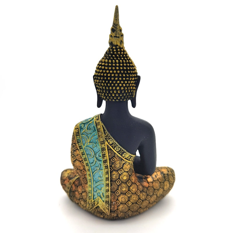 Thailand Meditation  Buddha - Buddhism Hindu Figurine