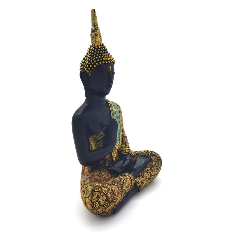 Thailand Meditation  Buddha - Buddhism Hindu Figurine