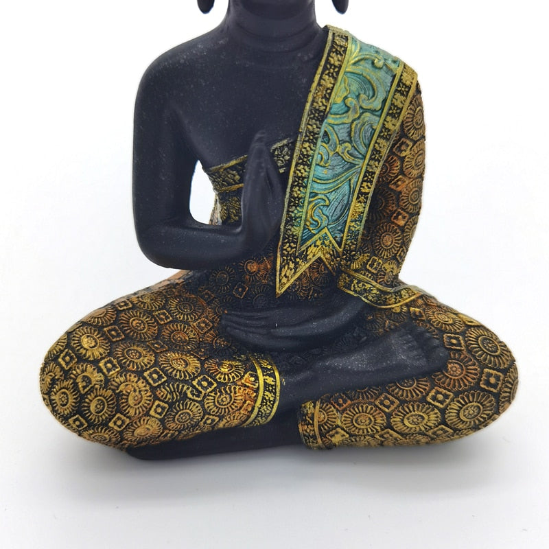 Thailand Meditation  Buddha - Buddhism Hindu Figurine