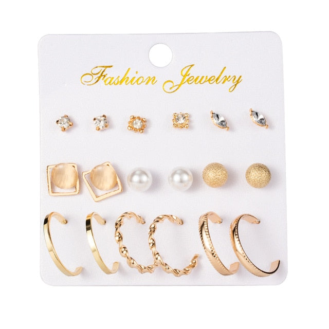 Hot Sale Fashion Bohemian Earrings Set