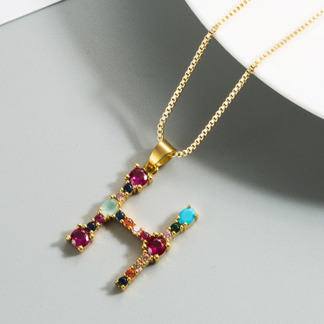 26 English Letter Necklace