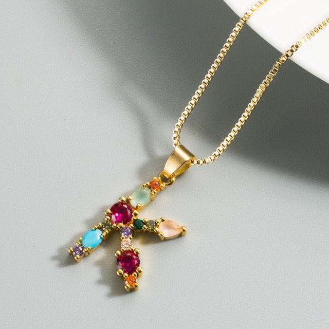 26 English Letter Necklace