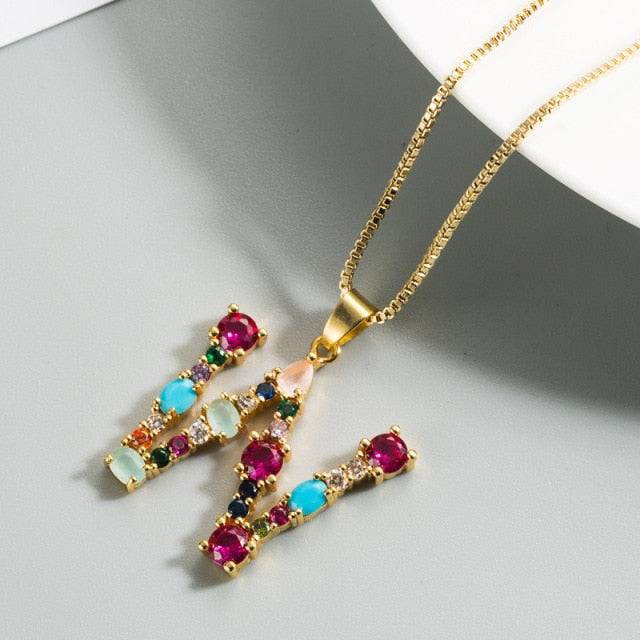 26 English Letter Necklace