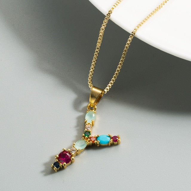 26 English Letter Necklace
