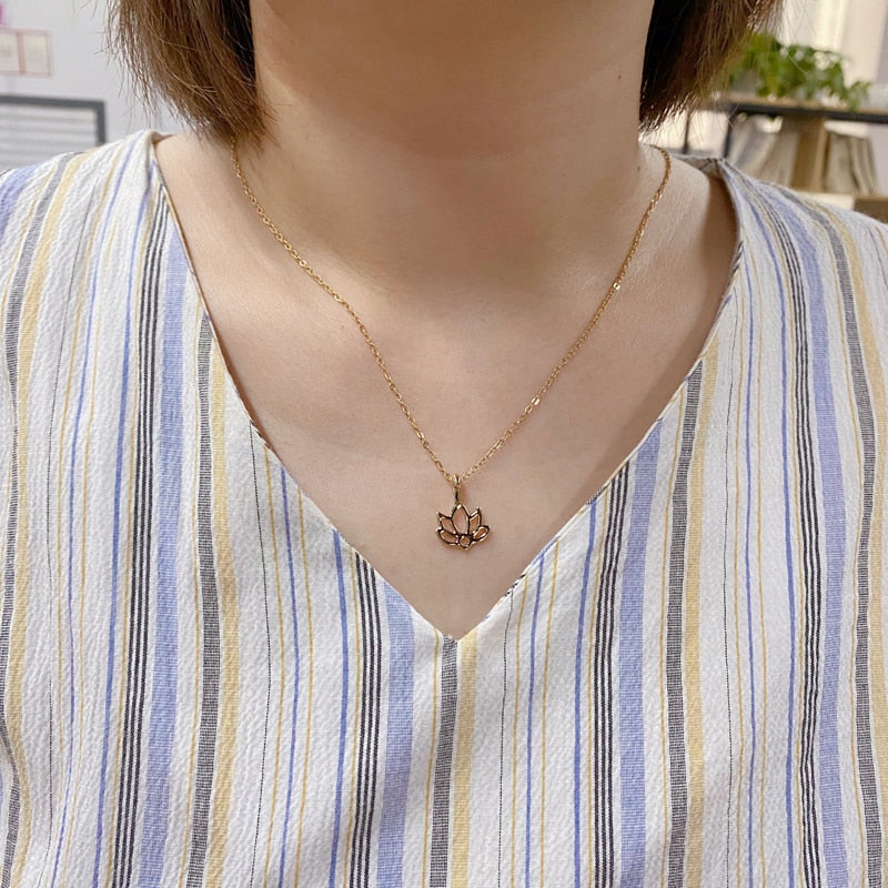 Clover Unicorn Luck Pendant Necklaces
