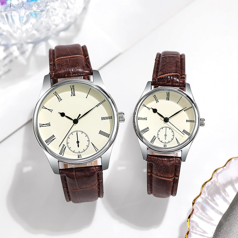 Classic Man Watches Crocodile Leather Strap Light