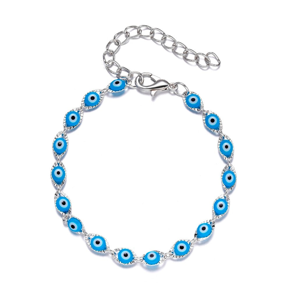 Turkish Lucky Evil Eye Bracelet Women
