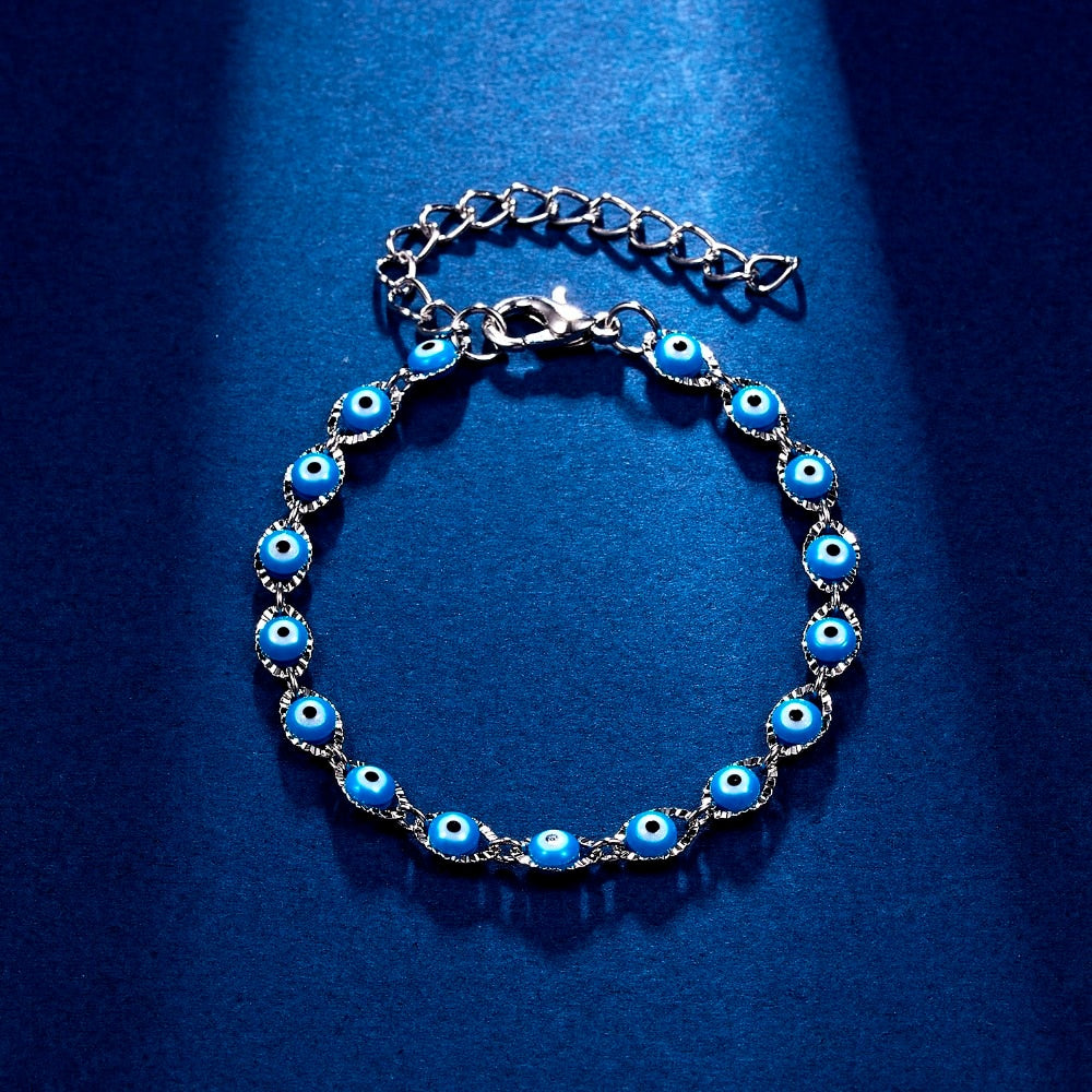 Turkish Lucky Evil Eye Bracelet Women