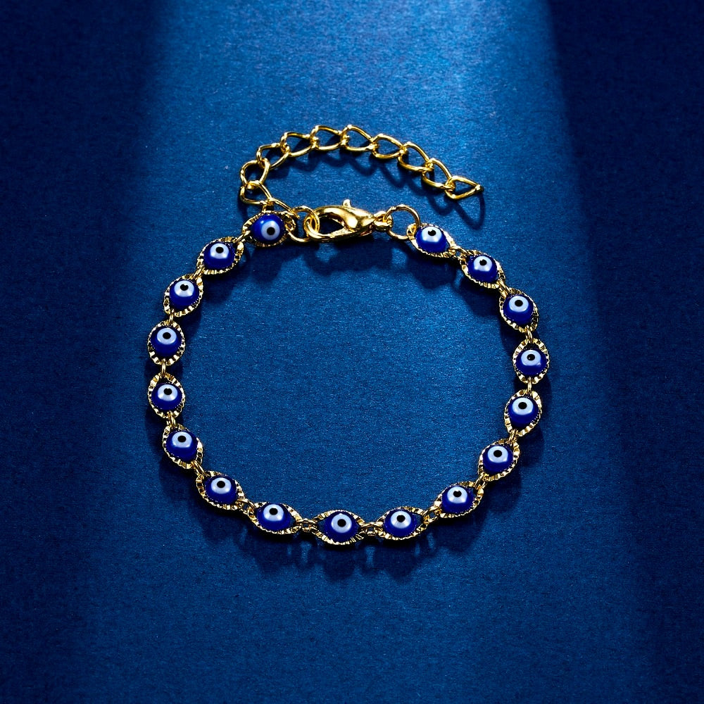 Turkish Lucky Evil Eye Bracelet Women