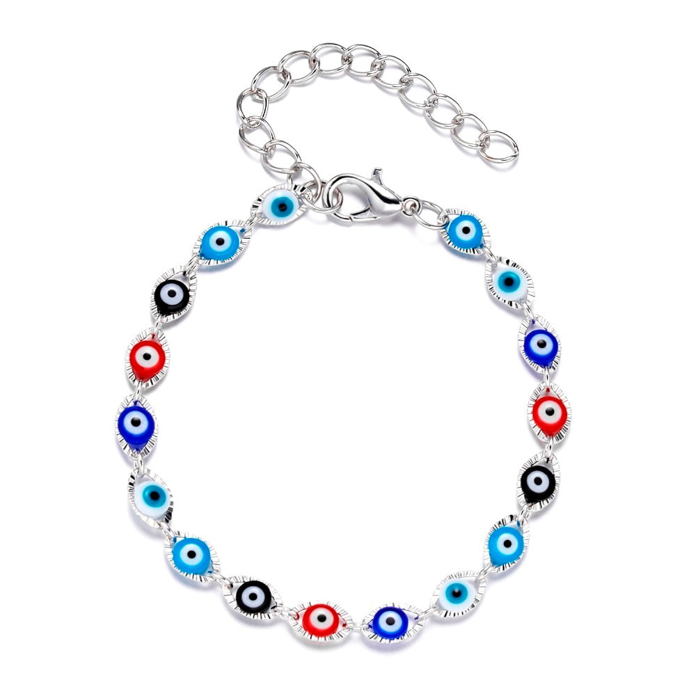 Turkish Lucky Evil Eye Bracelet Women