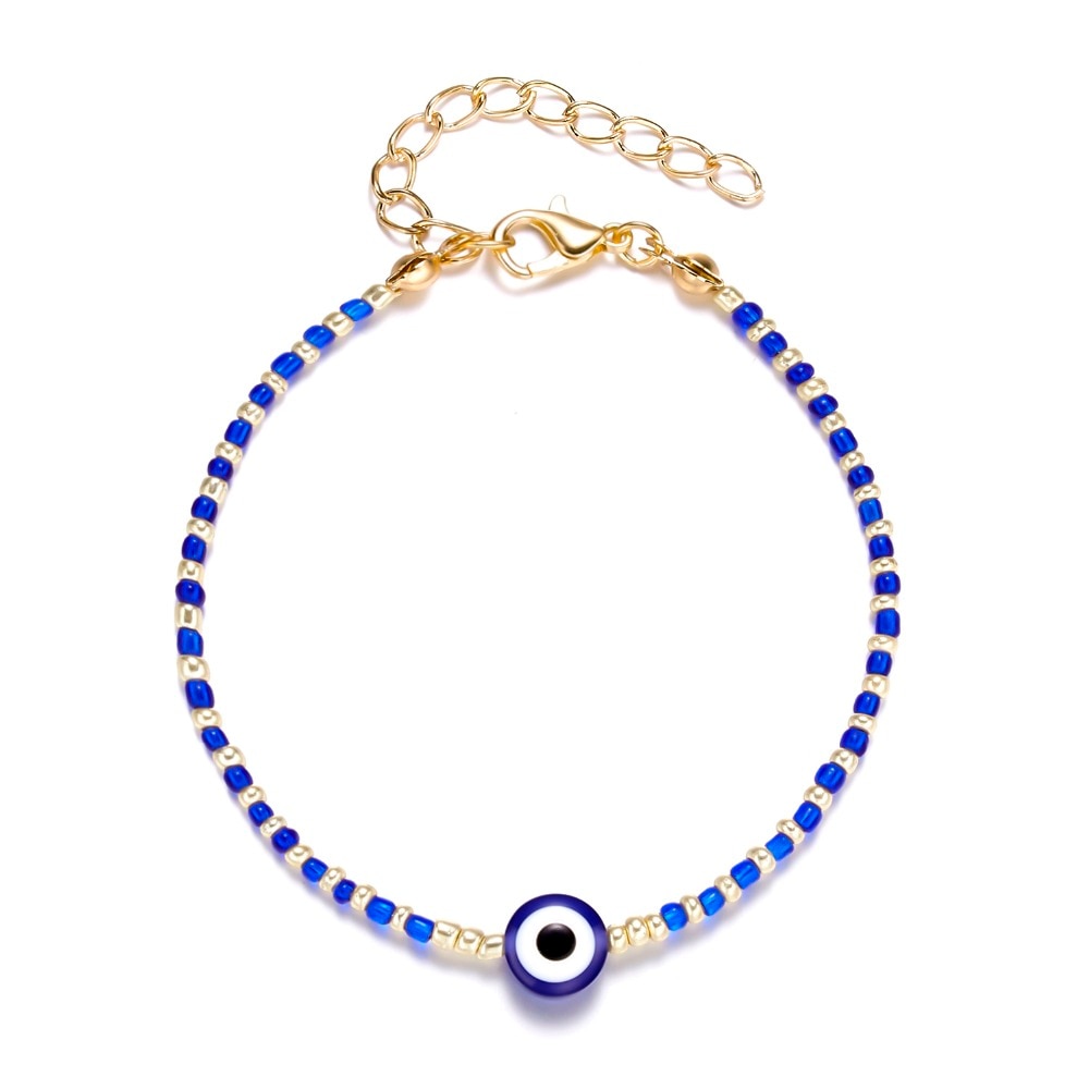 Turkish Lucky Evil Eye Bracelet Women