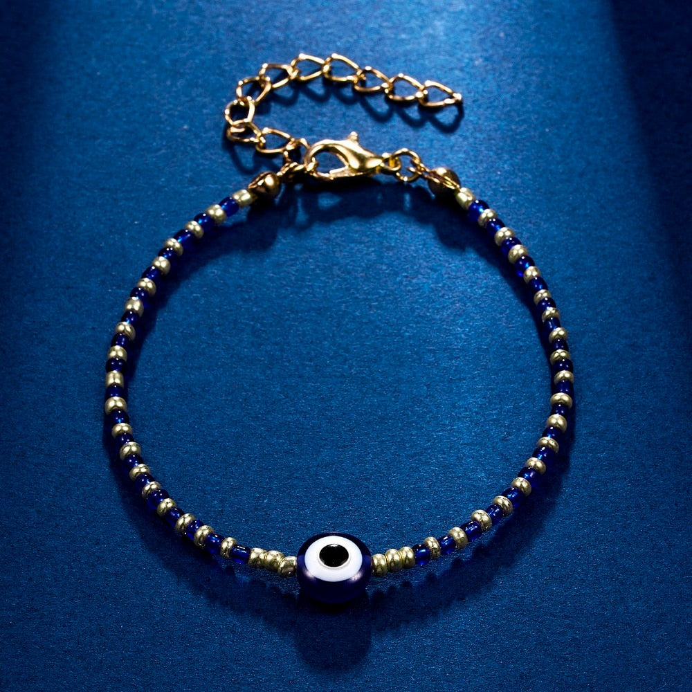 Turkish Lucky Evil Eye Bracelet Women