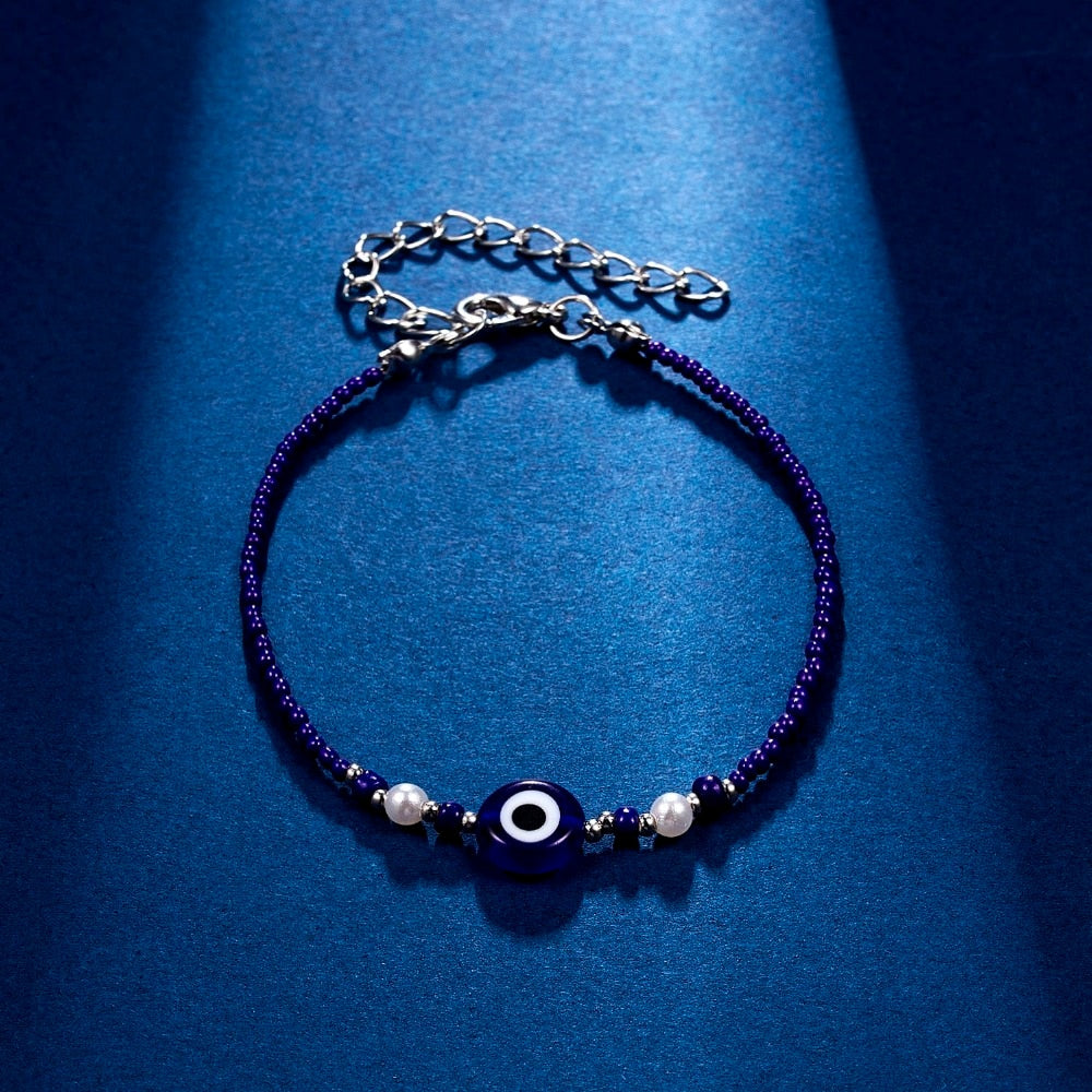 Turkish Lucky Evil Eye Bracelet Women