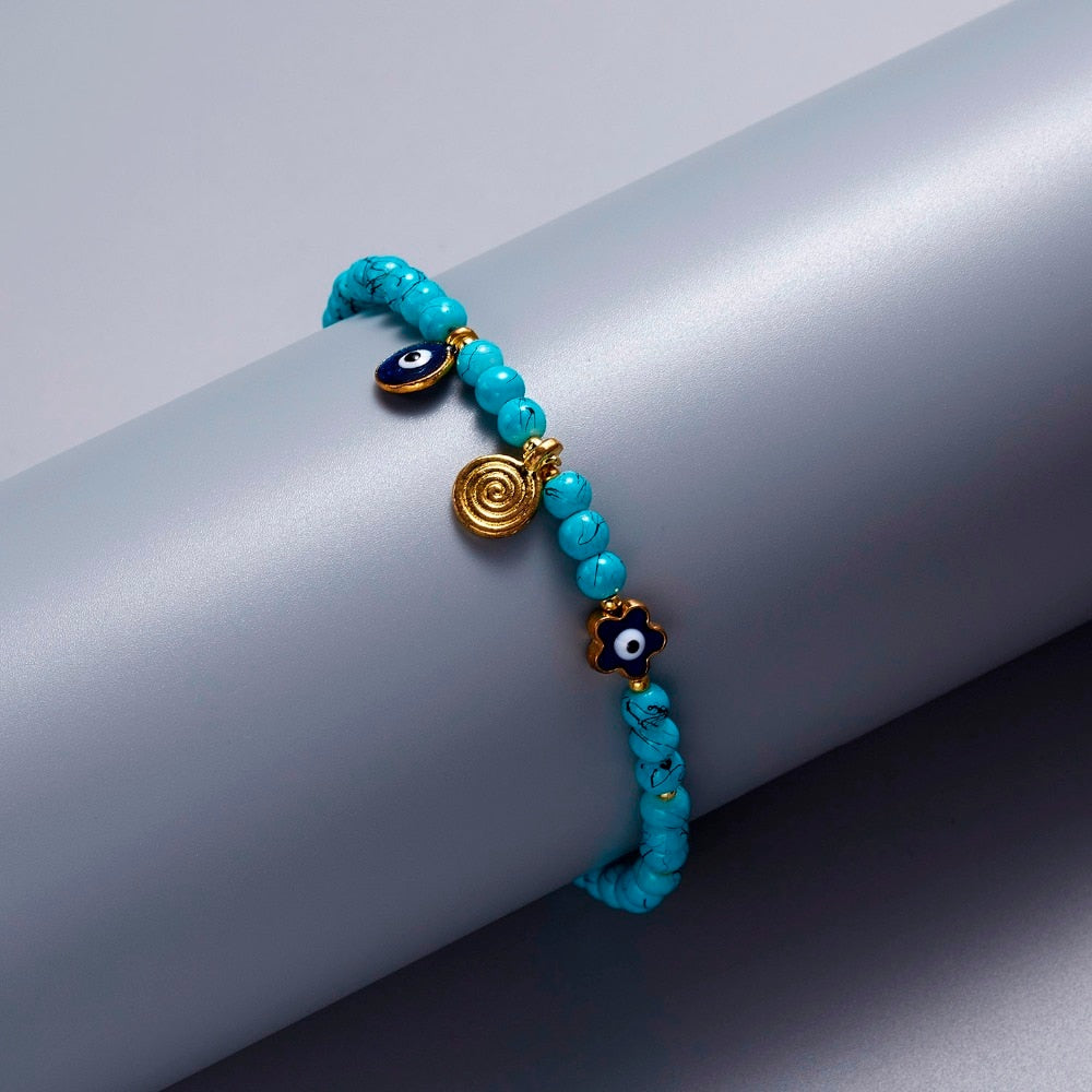 Turkish Lucky Evil Eye Bracelet Women