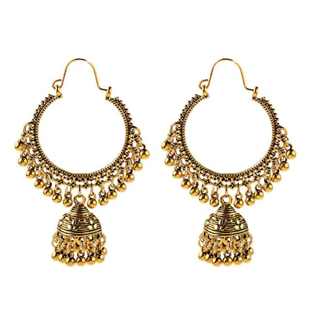 Piercing Indian Jewelry Jhumka Charms Earrings For Women