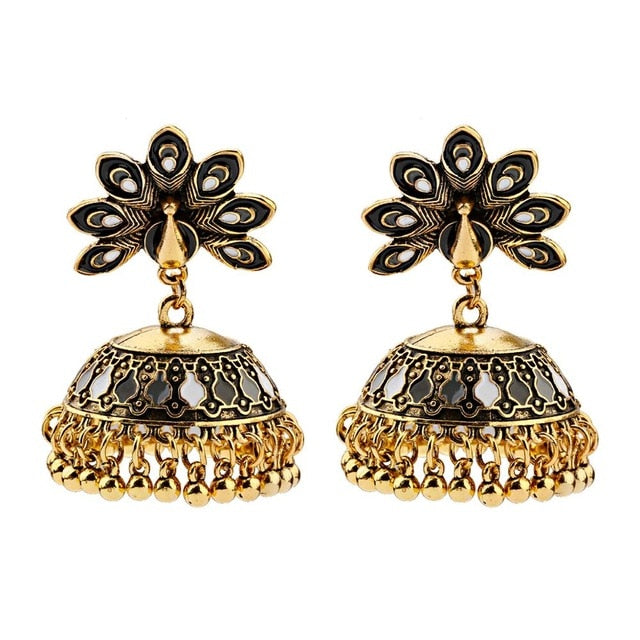 Piercing Indian Jewelry Jhumka Charms Earrings For Women