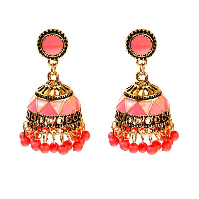 Piercing Indian Jewelry Jhumka Charms Earrings For Women