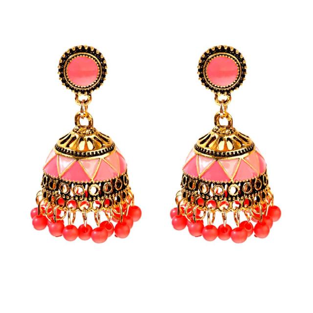 Piercing Indian Jewelry Jhumka Charms Earrings For Women