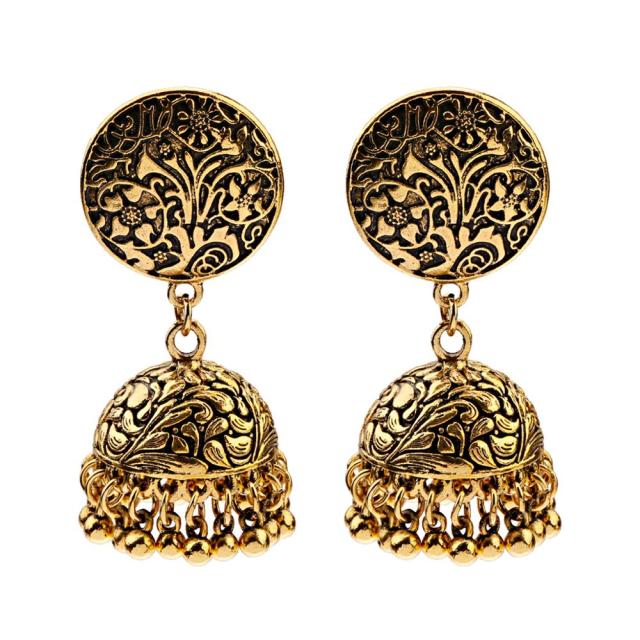 Piercing Indian Jewelry Jhumka Charms Earrings For Women