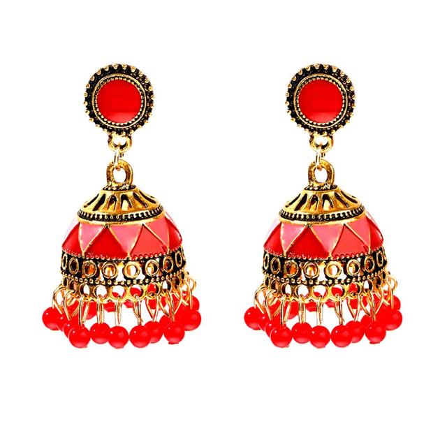 Piercing Indian Jewelry Jhumka Charms Earrings For Women