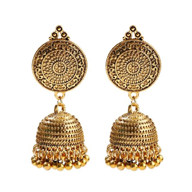 Piercing Indian Jewelry Jhumka Charms Earrings For Women