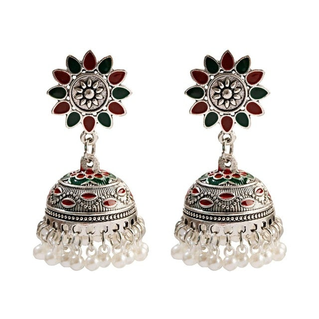 Piercing Indian Jewelry Jhumka Charms Earrings For Women